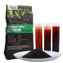 KHUMIC chelated fertilizers fe 12% eddha iron chelate fertilizer Fe 6% Ortho-Ortho 4.8